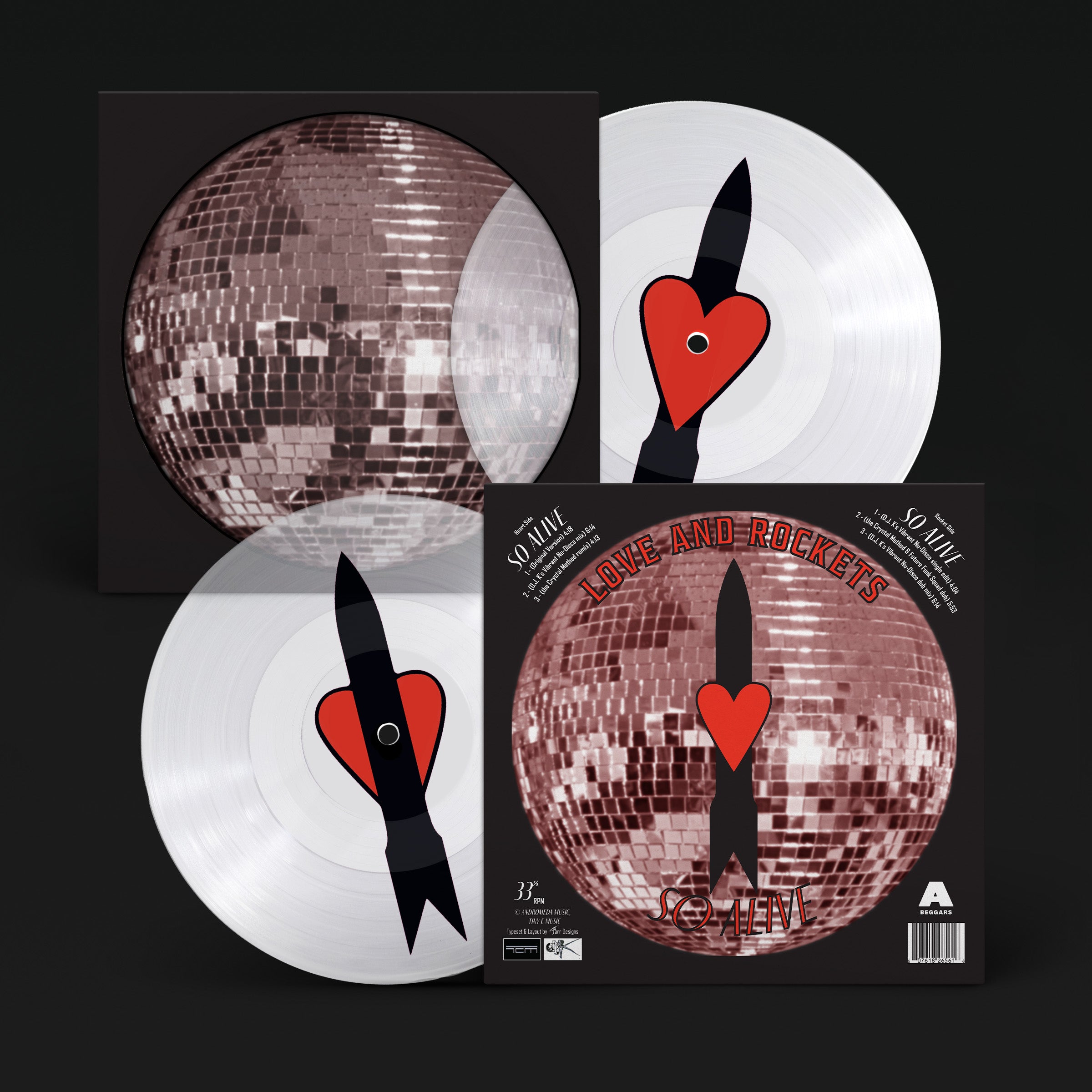 So Alive Remixes 12" Picture Disc